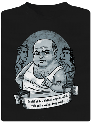 B14: Ecce Homo Homolka dětské sportovní tričko Black