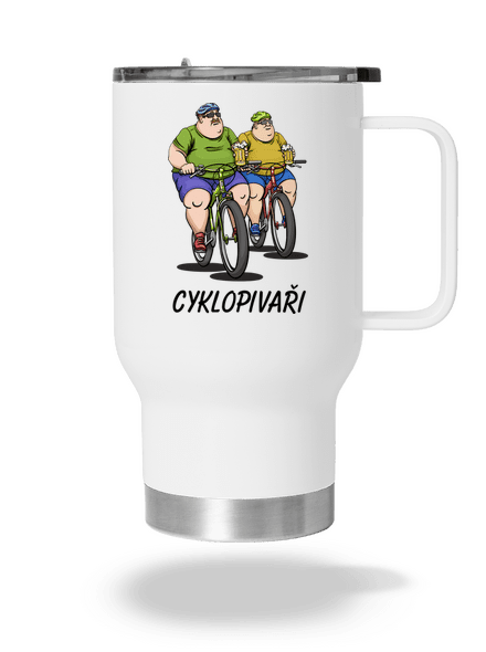 Cyklopivaři termohrnek White