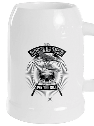 Party is over půllitr White