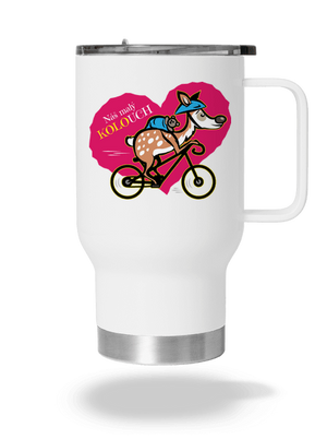 Kolouch na kole termohrnek White