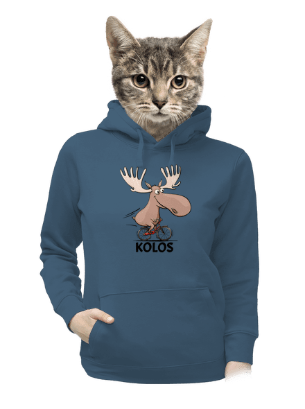 Kolos dámská mikina klokanka Denim