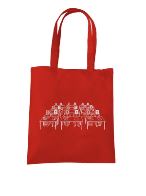 Cimrman: Debil, blbeček taška Bright Red