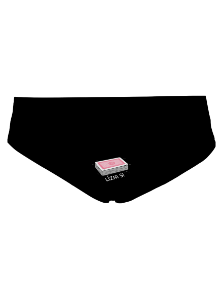 Lízni si dámské kalhotky Black