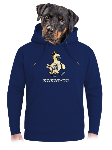 Kakat-du unisex mikina premium Navy