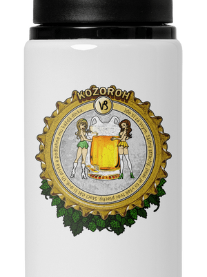 Pivní horoskop: Kozoroh lahev na vodu White