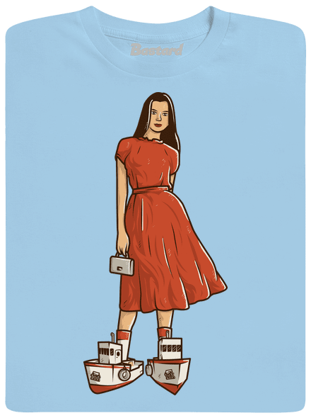 Lodičky pánské tričko Sky Blue