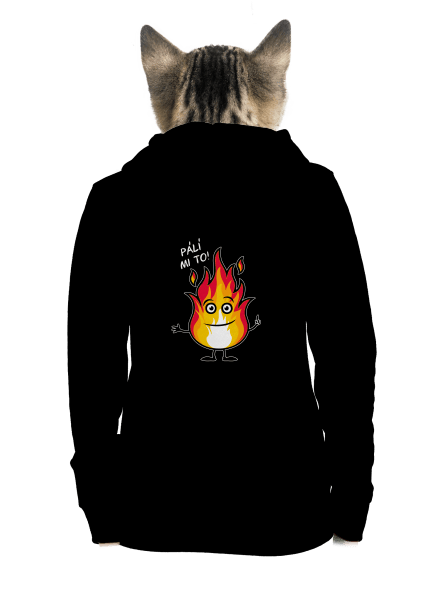 Pálí mi to dámská mikina na zip Black