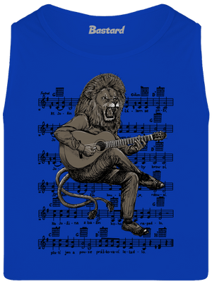 Co Čech, to muzikant pánské tílko Royal Blue