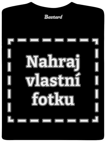 Vlastní potisk pánské tričko Black