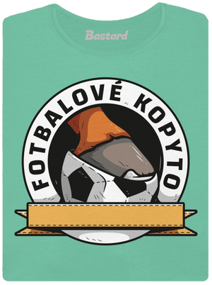 Fotbalové kopyto dámské tričko premium Mint Mal