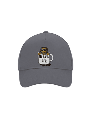 Kávalír kšiltovka baseballka Graphite grey