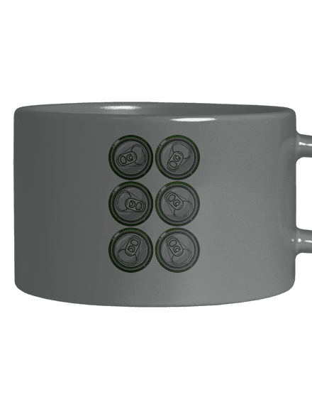 Sixpack hrnek makronka Grey Macaron