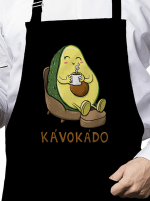Kávokádo zástěra Black