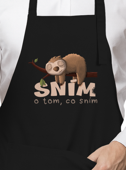 Sním o tom, co sním zástěra Black