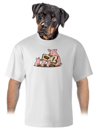 unisex tričko oversized