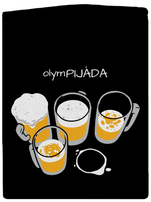 Pijáda dámská mikina na zip Black