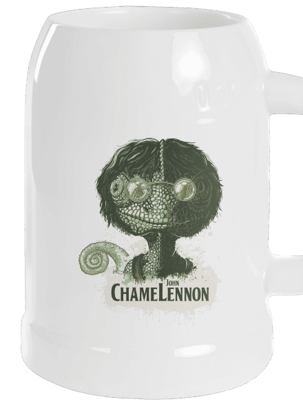 ChameLennon půllitr White