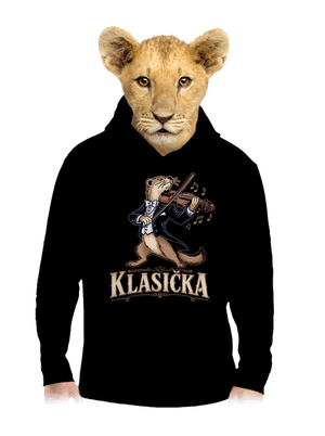 dětská mikina klokanka