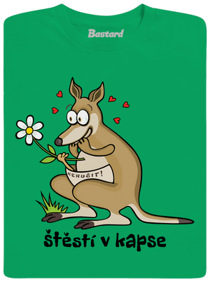 Štěstí v kapse dětské tričko Kelly Green