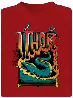 Úhoř pánské sportovní tričko Red Mal