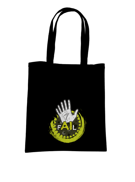 AI Fail taška Black