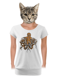 dámské tričko s lemem