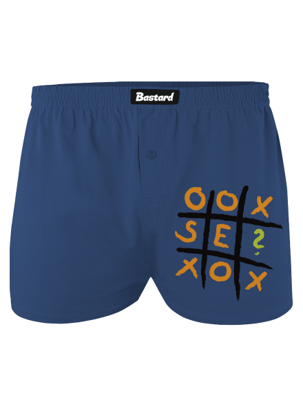 Piškvorky pánské trenky Blue