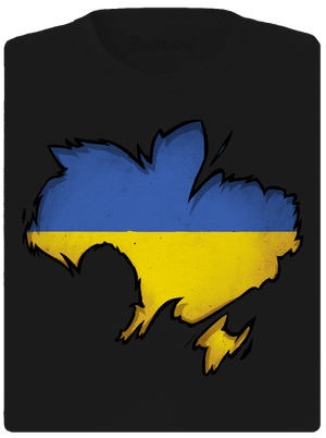Ukrajina - Inside dámské sportovní tričko Black