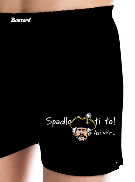 Spadlo ti to pánské trenky Black