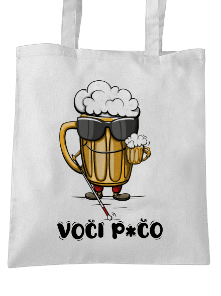 Voči p*čo taška White