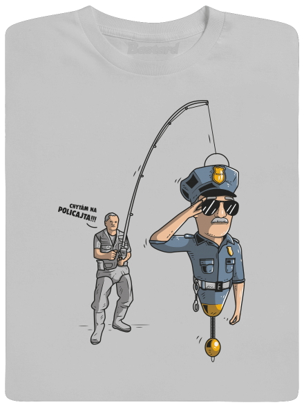 Policajt pánské tričko Pacific Grey