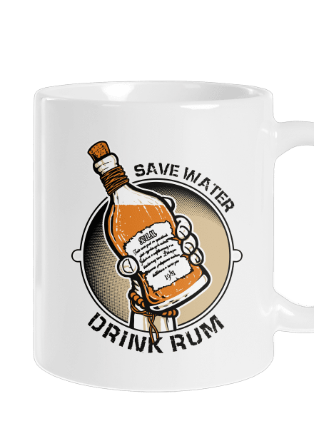 Save Water klasický hrnek White