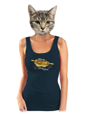 Miluju válení dámské tílko klasické Navy