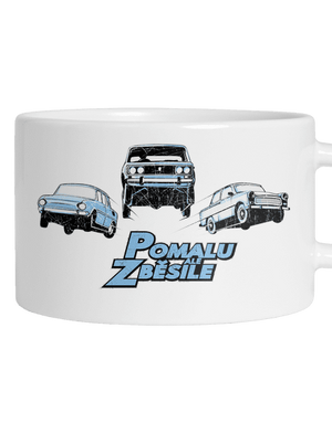 Pomalu ale zběsile hrnek makronka White