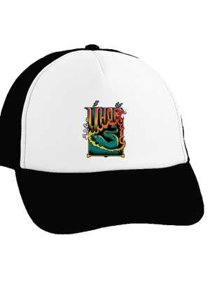 Úhoř kšiltovka truckerka Black cap