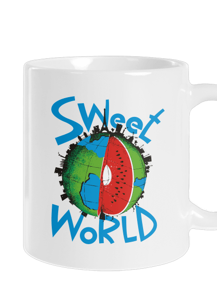 Sweet World klasický hrnek White
