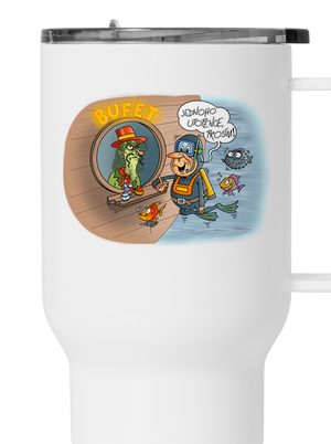 Jednoho utopence termohrnek White