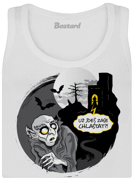 Nosferatu dámské tílko klasické White