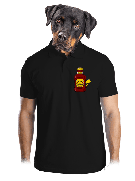 Piketchup pánská polokošile Black