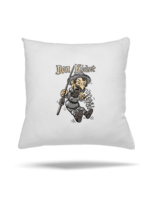 Don Kýchot polštář White