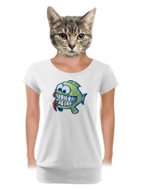 dámské tričko s lemem