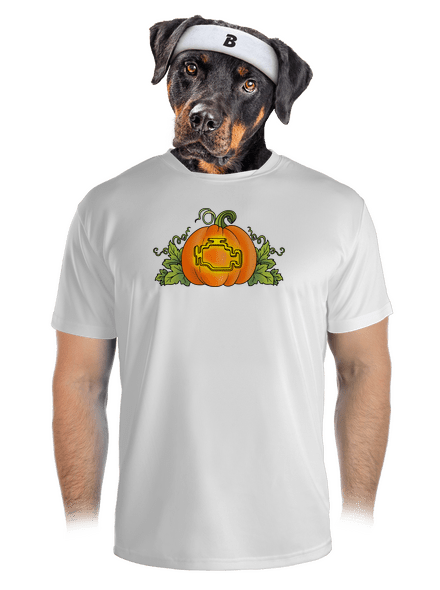 Strašidelný Halloween pánské sportovní tričko White