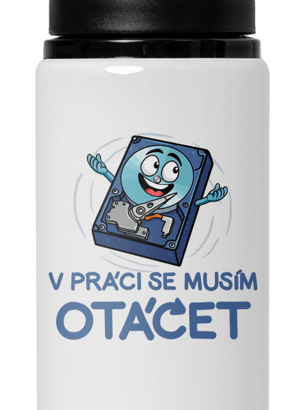 Musím se otáčet lahev na vodu White