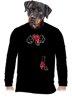 Vetřelec pánské dlouhý rukáv Black