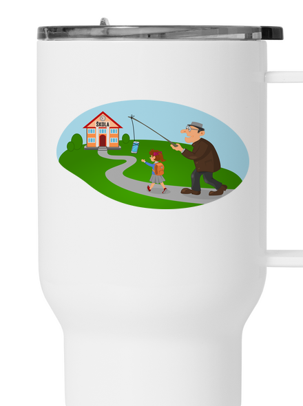 Zpátky do školy termohrnek White