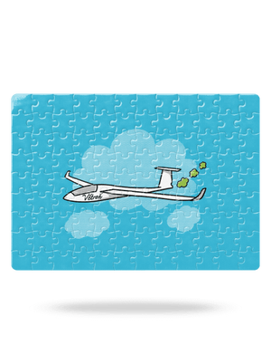 Větroň puzzle White