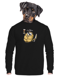 unisex mikina bez kapuce