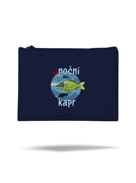 Vánoční kapr taštička French Navy