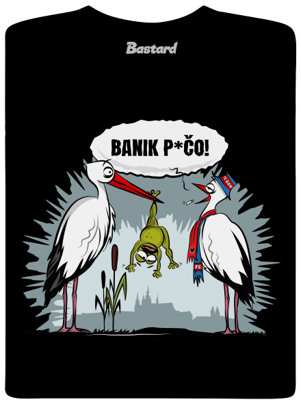 Banik p*čo! pánské tričko Black