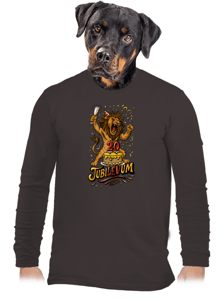 Jubilevum pánské dlouhý rukáv Bear Brown